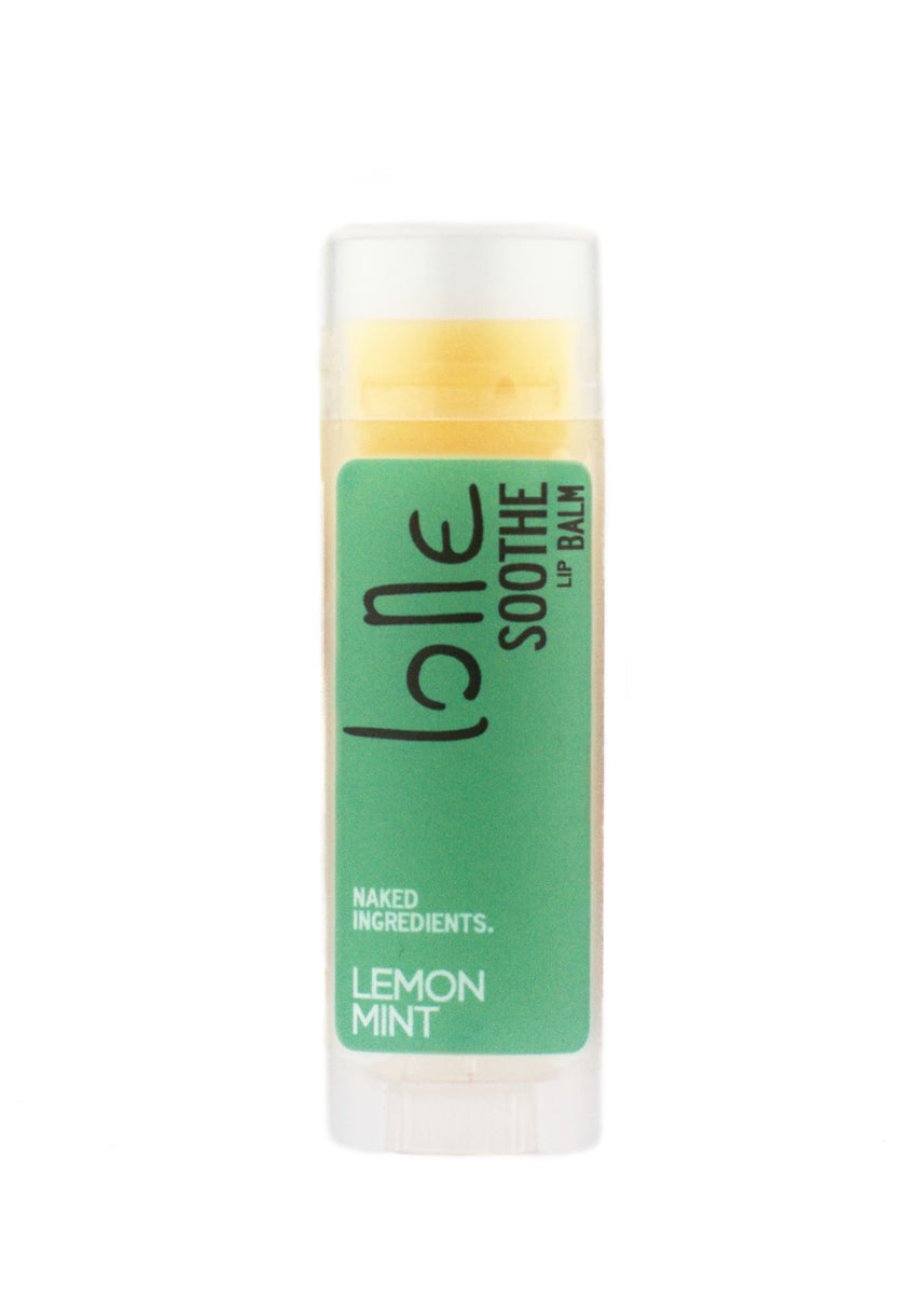 Lone Natural and Organic Lip Balms | Lemon Mint – Lone Bodycare